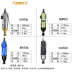 直柄气动螺丝刀，以压缩空气为动力源的拧紧或拆卸螺丝